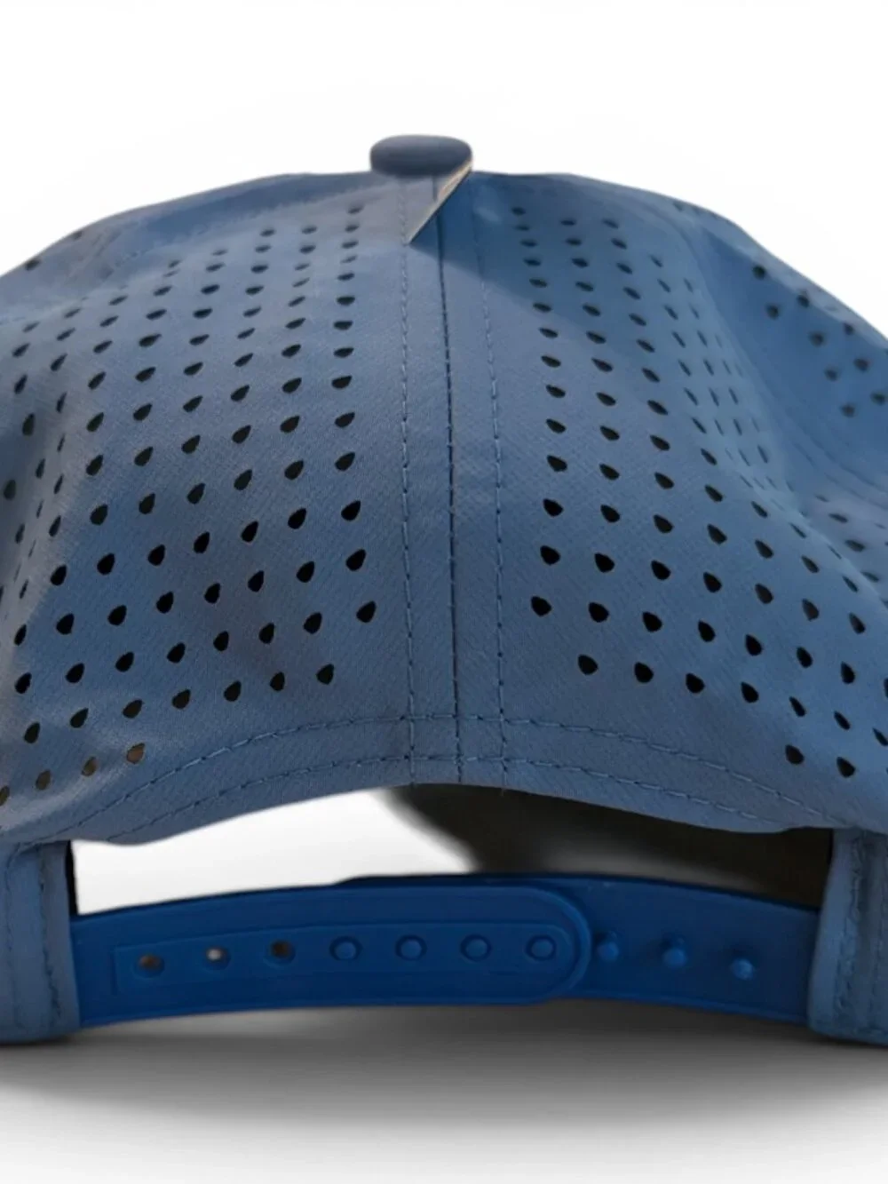 Varpepe Navy Perforated Snapback Hat Size XL NWT